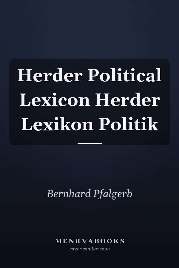 Herder Political Lexicon Herder Lexikon Politik