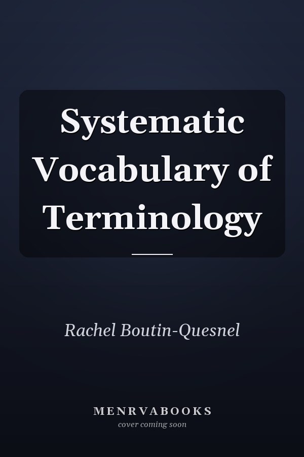 Systematic Vocabulary of Terminology
