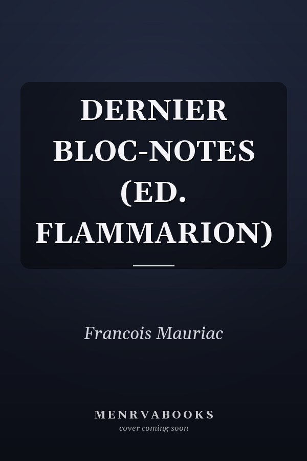 Dernier bloc-notes