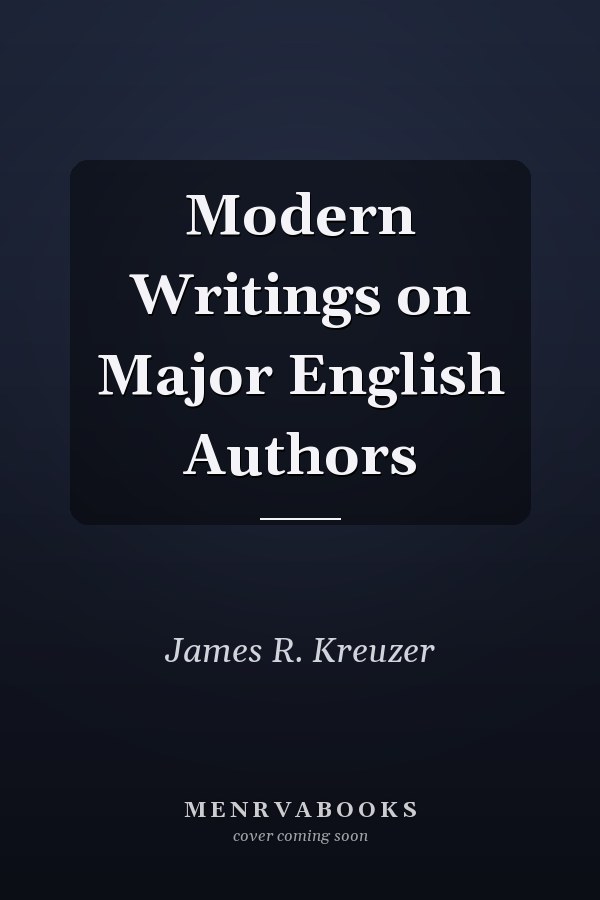 Modern Writings on Major English Authors