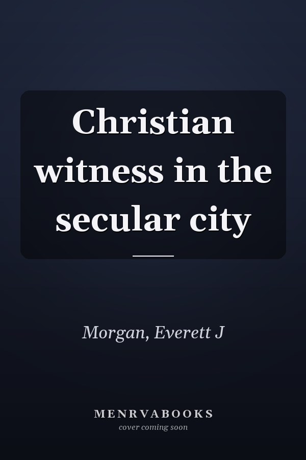 Christian witness in the secular city