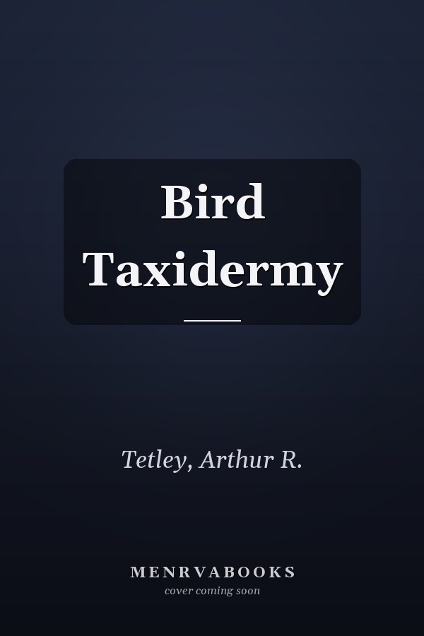 Bird Taxidermy