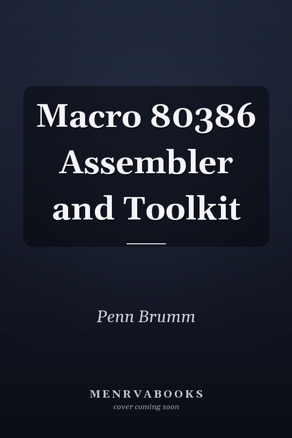 Macro 80386 Assembler and Toolkit