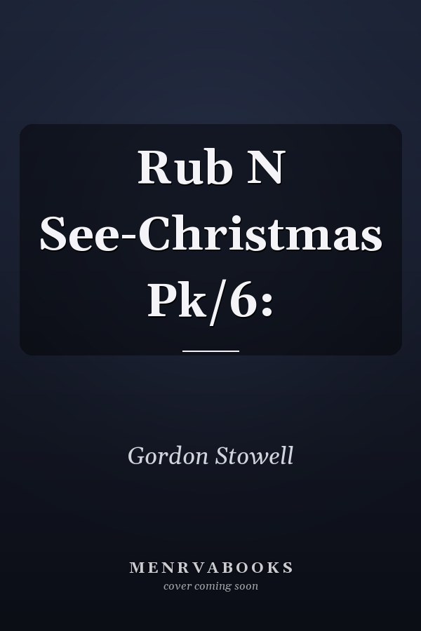 Rub N See-Christmas Pk/6: