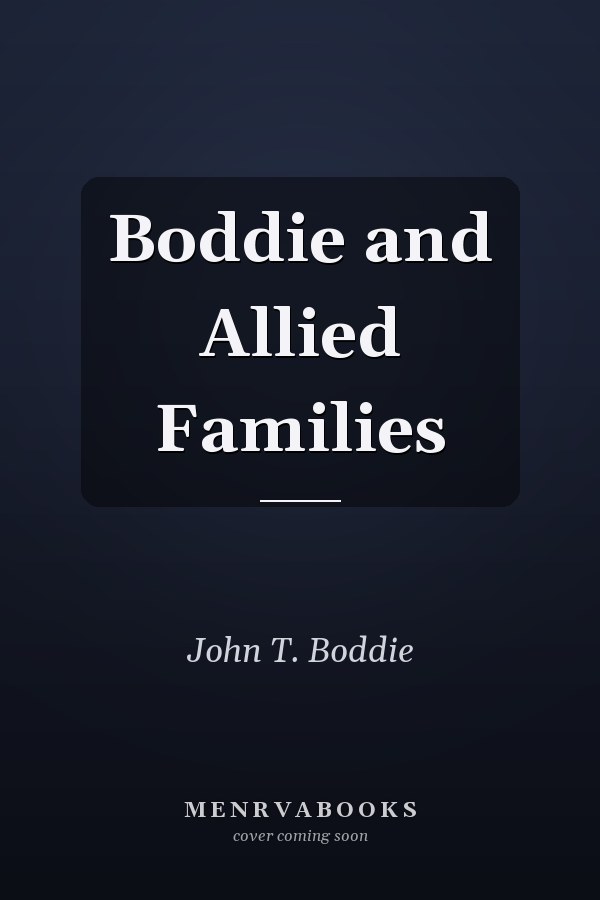 Boddie and Allied Families