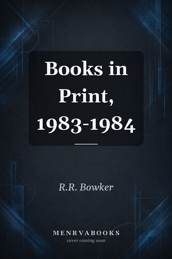 Books in Print, 1983-1984