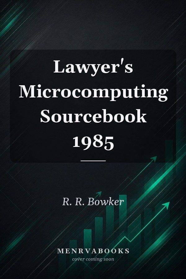 Lawyer's Microcomputing Sourcebook 1985