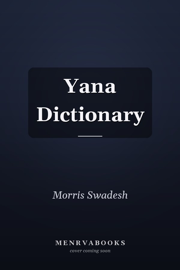 Yana Dictionary