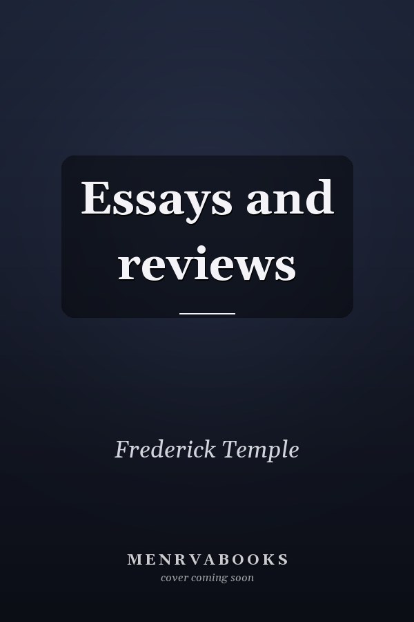 Essays and reviews