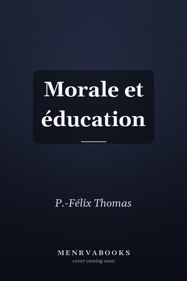 Morale et éducation