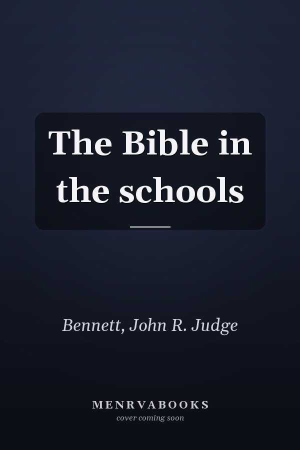 The Bible in the schools