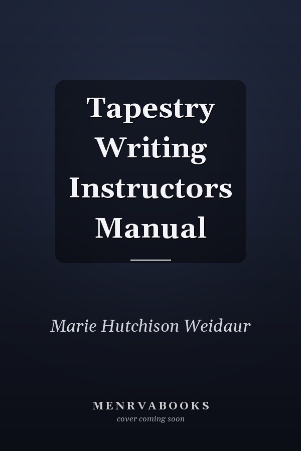 Tapestry Writing Instructors Manual