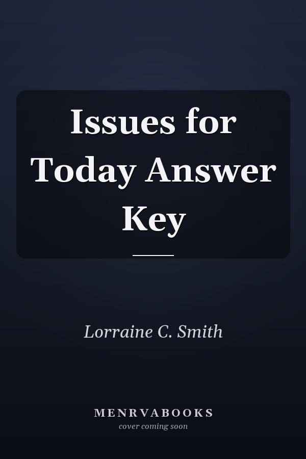 Issues for Today Answer Key