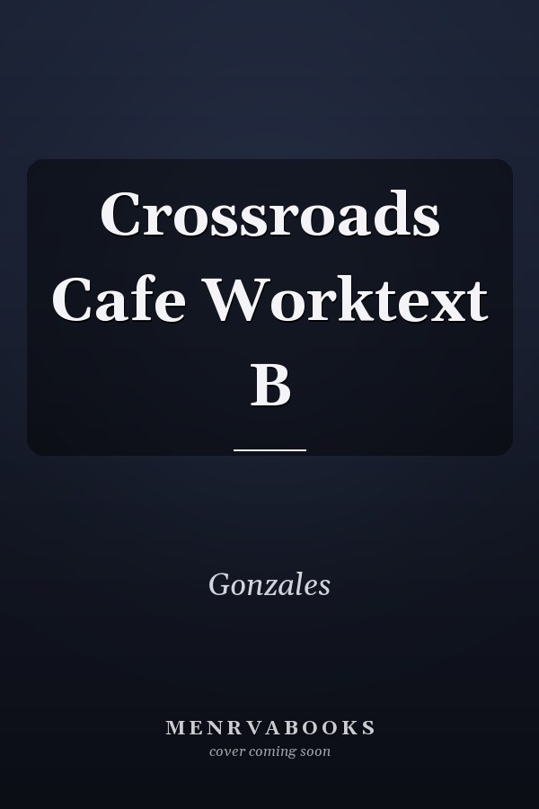 Crossroads Cafe Worktext B