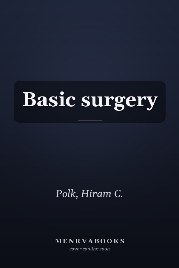 Basic surgery