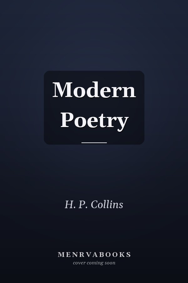 Modern Poetry