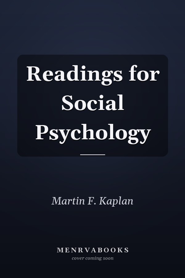 Readings for Social Psychology