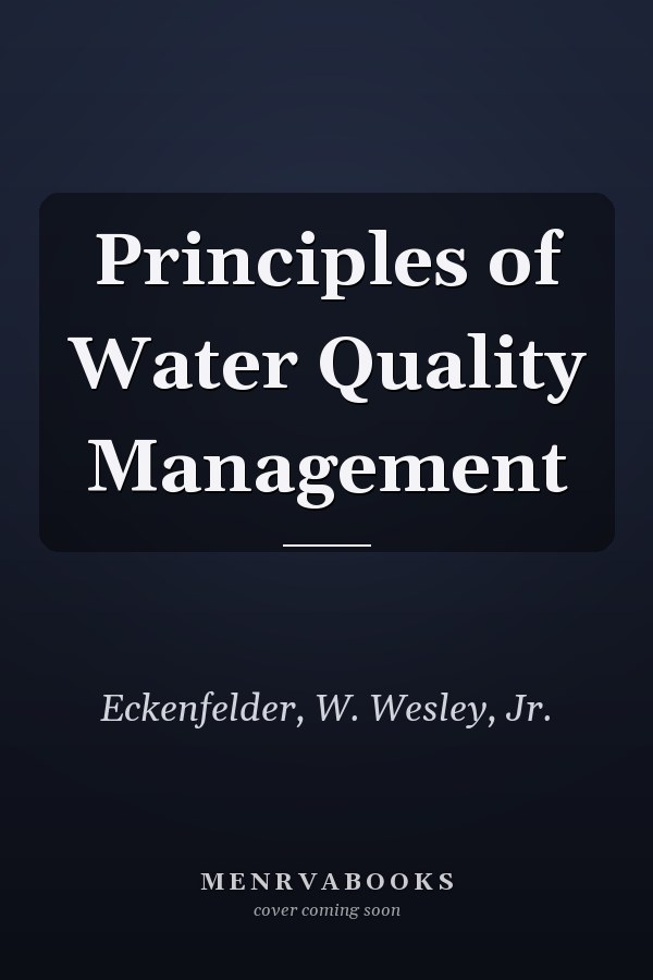 Principles of Water Quality Management