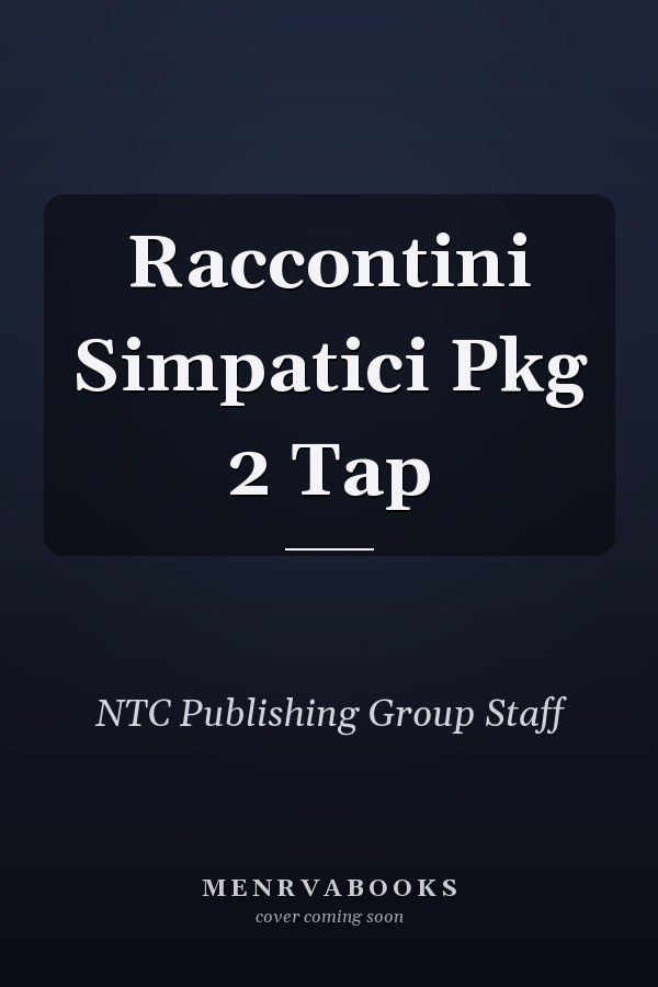 Raccontini Simpatici Pkg 2 Tap