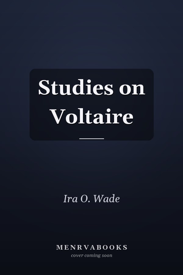 Studies on Voltaire