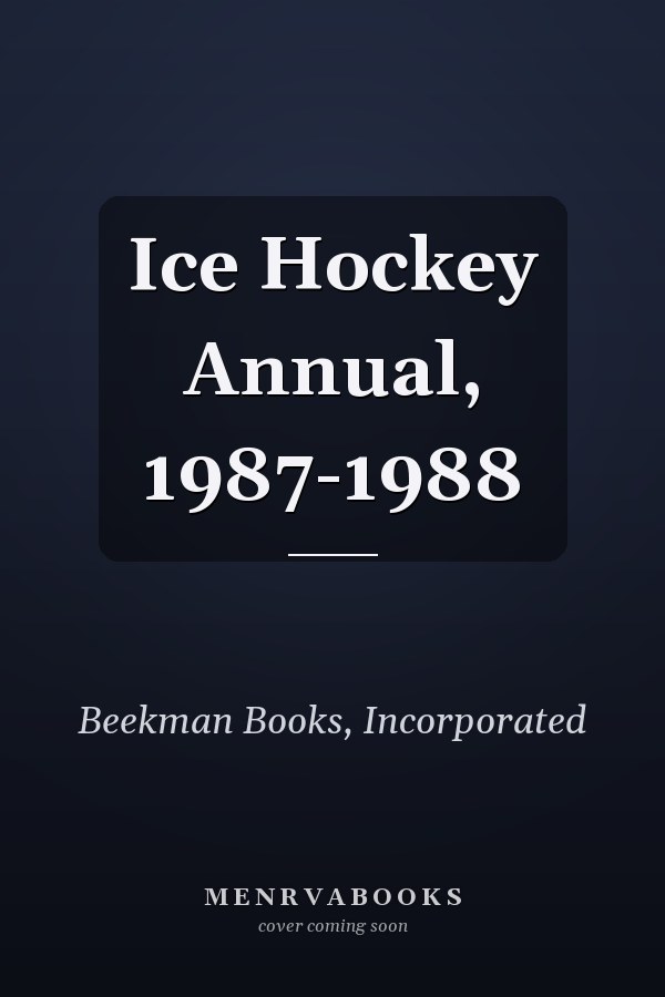 Ice Hockey Annual, 1987-1988