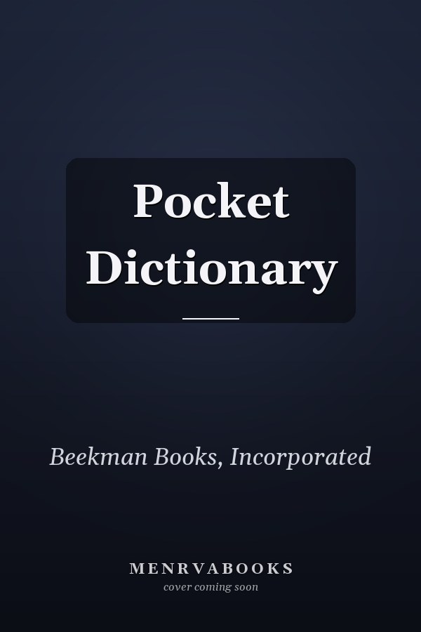Pocket Dictionary