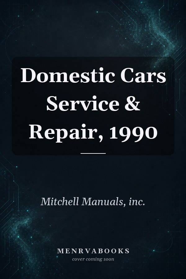Domestic Cars Service & Repair, 1990