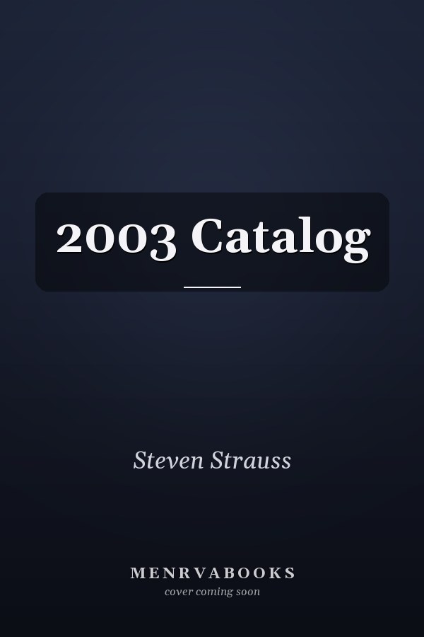 2003 Catalog