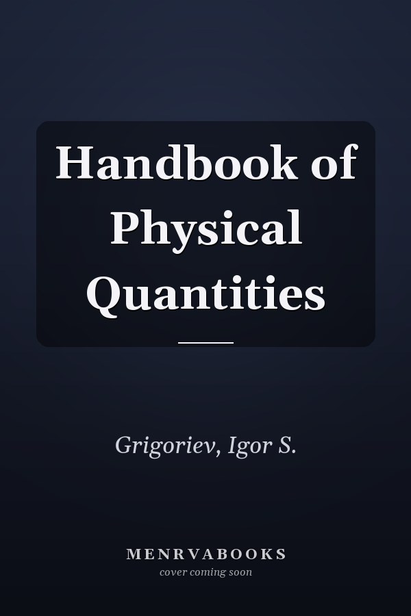 Handbook of Physical Quantities