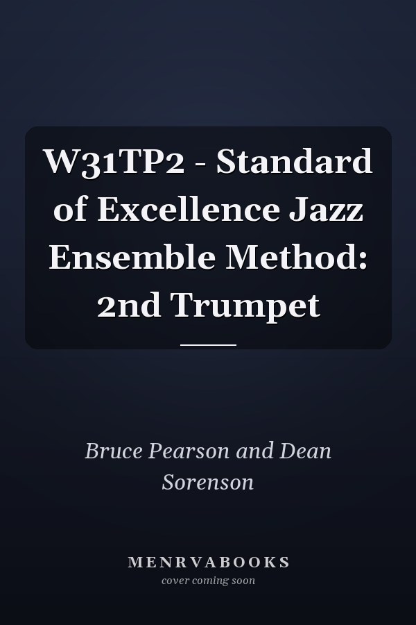W31TP2 - Standard of Excellence Jazz Ensemble Method: 2nd Trumpet