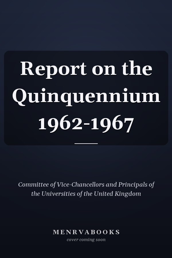 Report on the Quinquennium 1962-1967