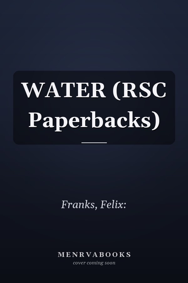 WATER (RSC Paperbacks)