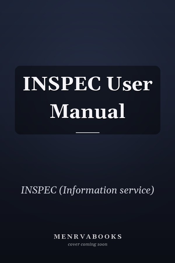 INSPEC User Manual