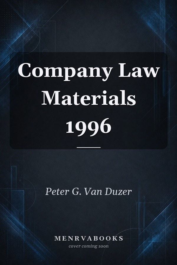 Company Law Materials 1996