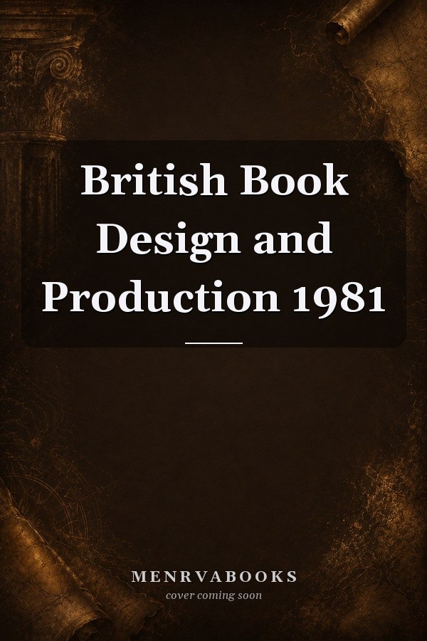 British Book Design and Production 1981