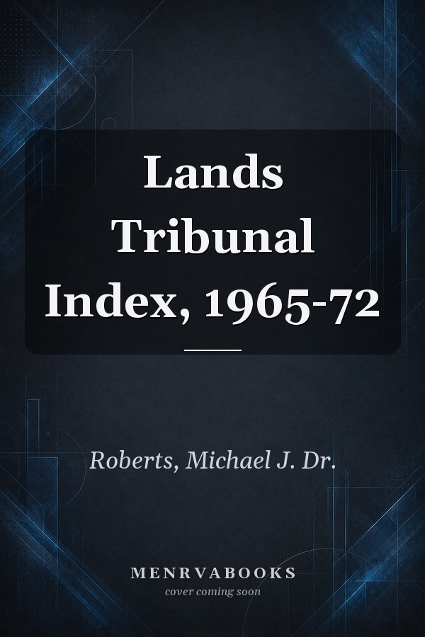 Lands Tribunal Index, 1965-72