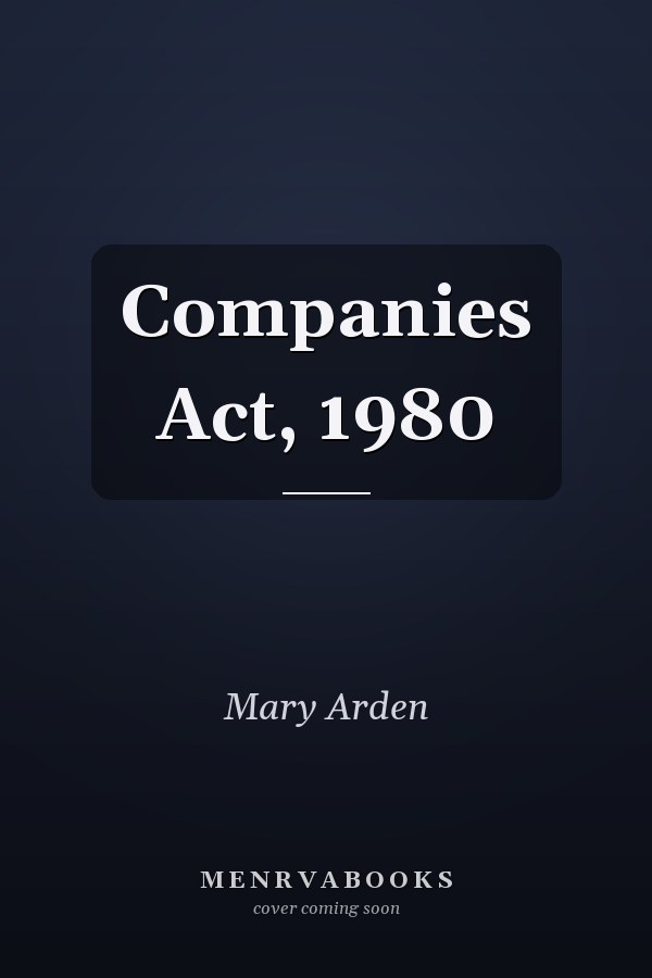 Companies Act, 1980