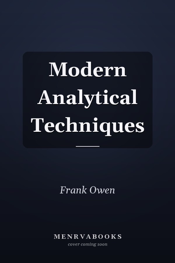 Modern Analytical Techniques