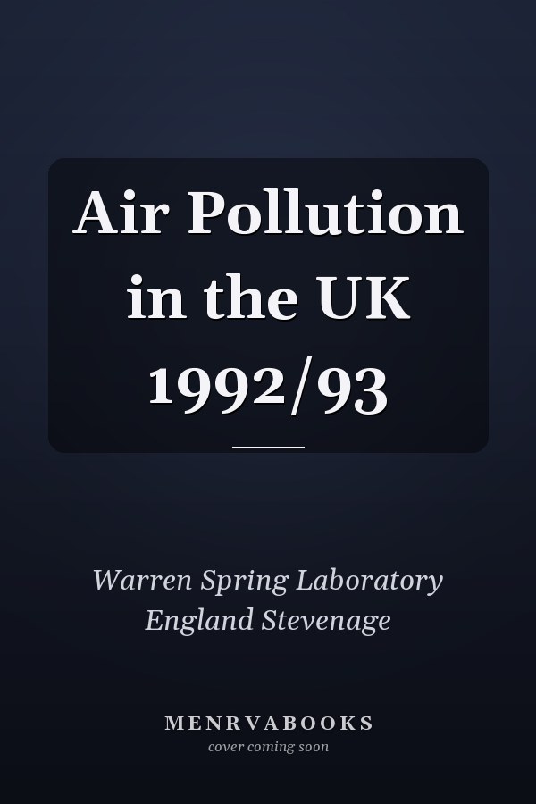 Air Pollution in the UK 1992/93