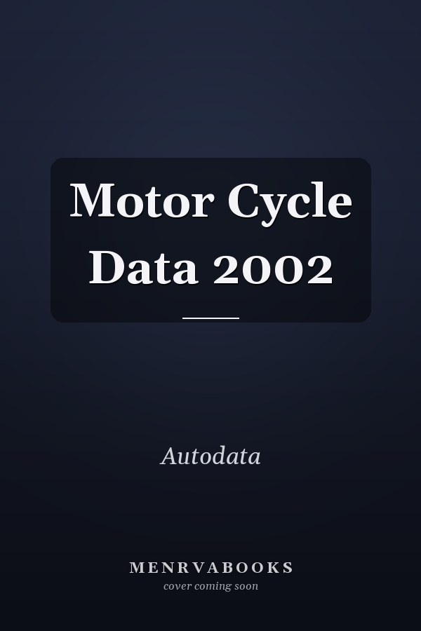 Motor Cycle Data 2002