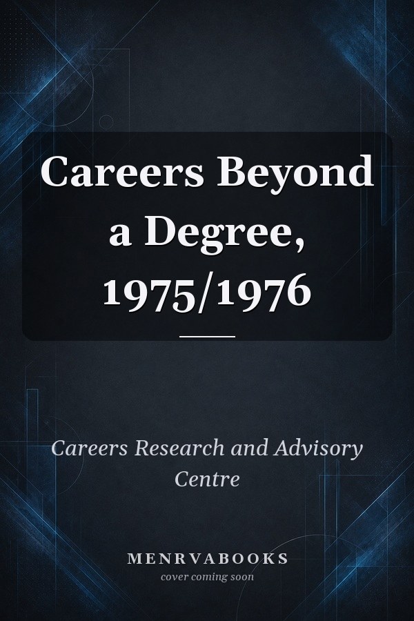Careers Beyond a Degree, 1975/1976