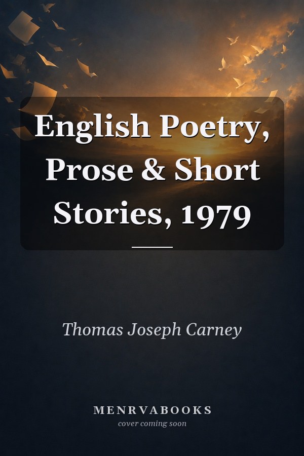 English Poetry, Prose & Short Stories, 1979