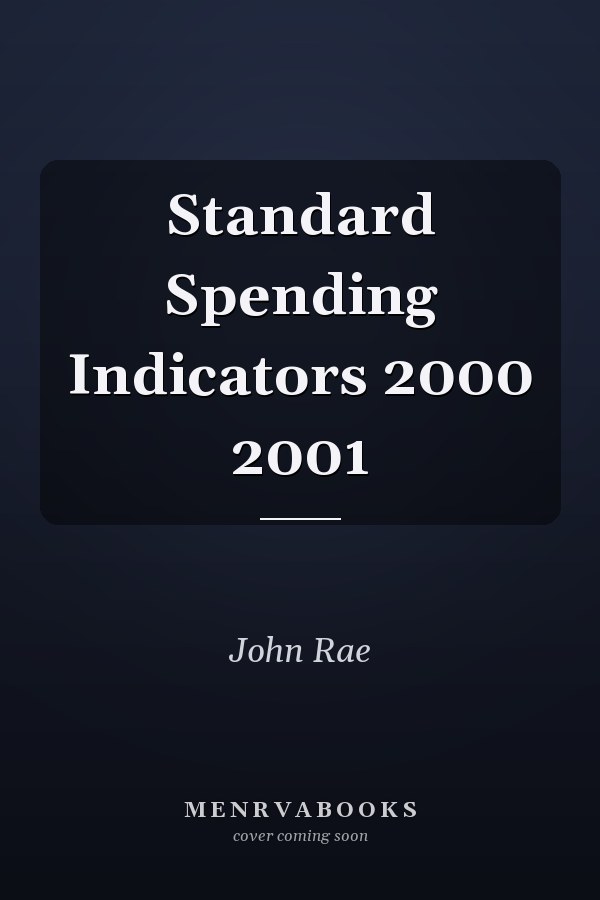 Standard Spending Indicators 2000 2001