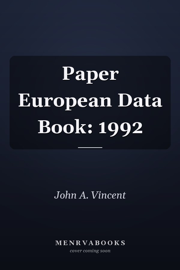 Paper European Data Book: 1992