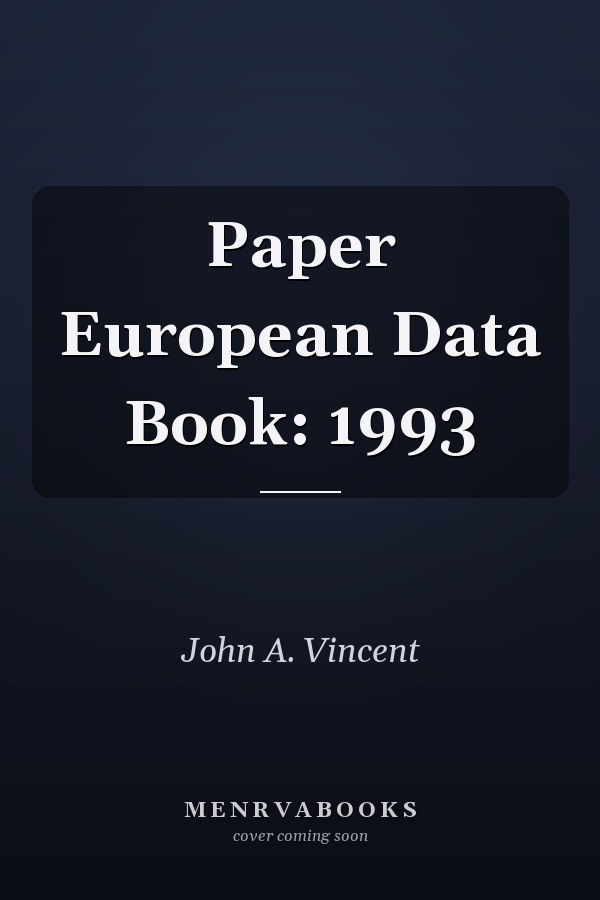 Paper European Data Book: 1993
