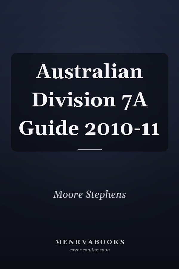 Australian Division 7A Guide 2010-11