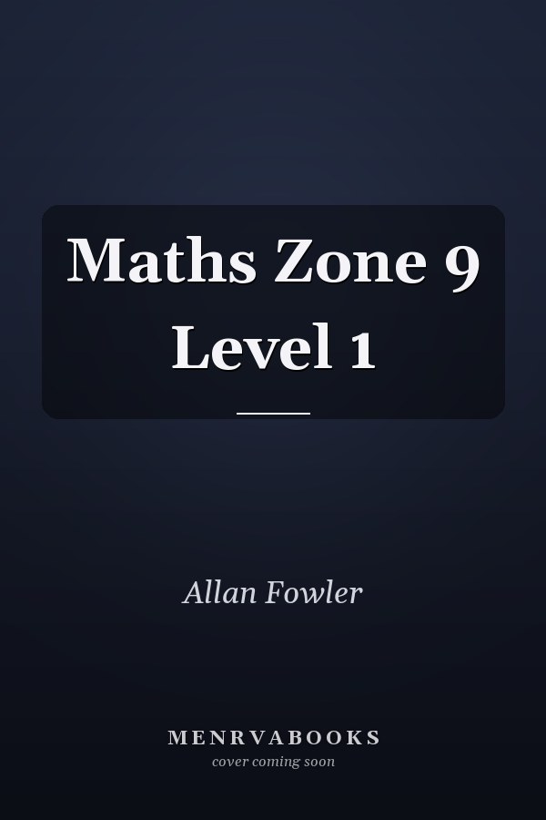 Maths Zone 9 Level 1