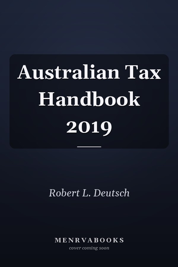Australian Tax Handbook 2019