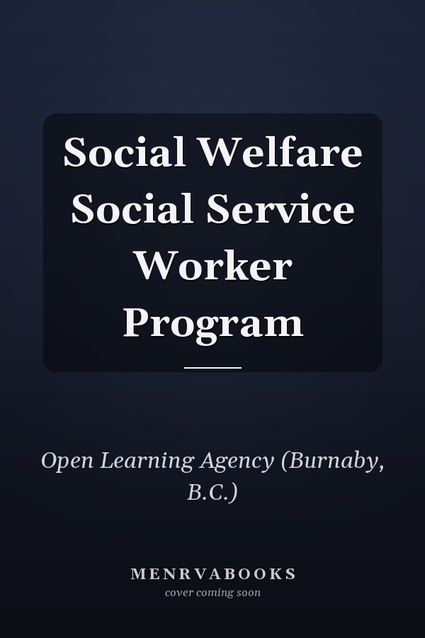 Social Welfare Social Service Worker Program