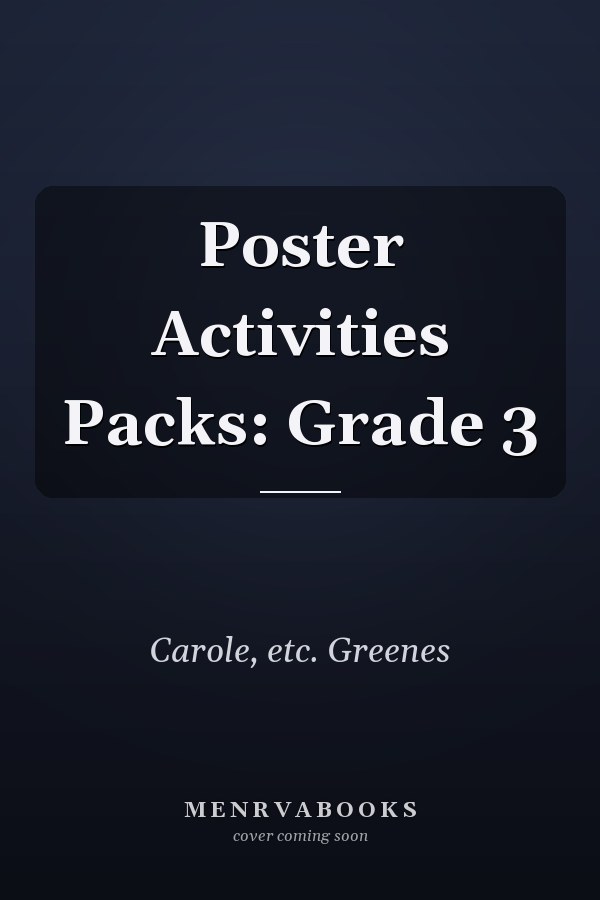 Poster Activities Packs: Grade 3